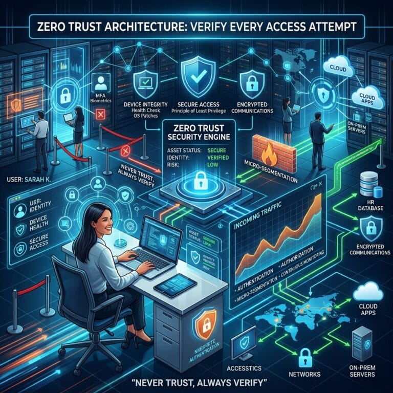 제로 트러스트 보안 핵심 정리